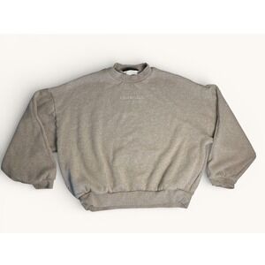 Fear of‎ God Essentials Crewneck Sweatshirt Womens Medium Core  Logo Oversized